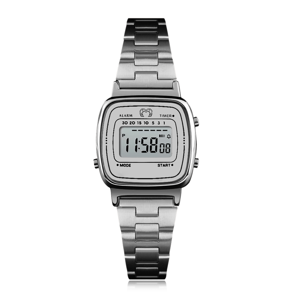 Vintage Mini Watch ~ Silver - SophiaJewels