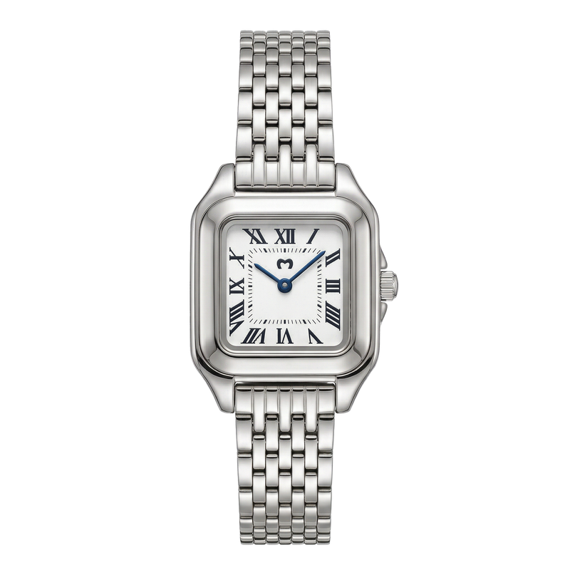 Europe Watch ~ Silver-White