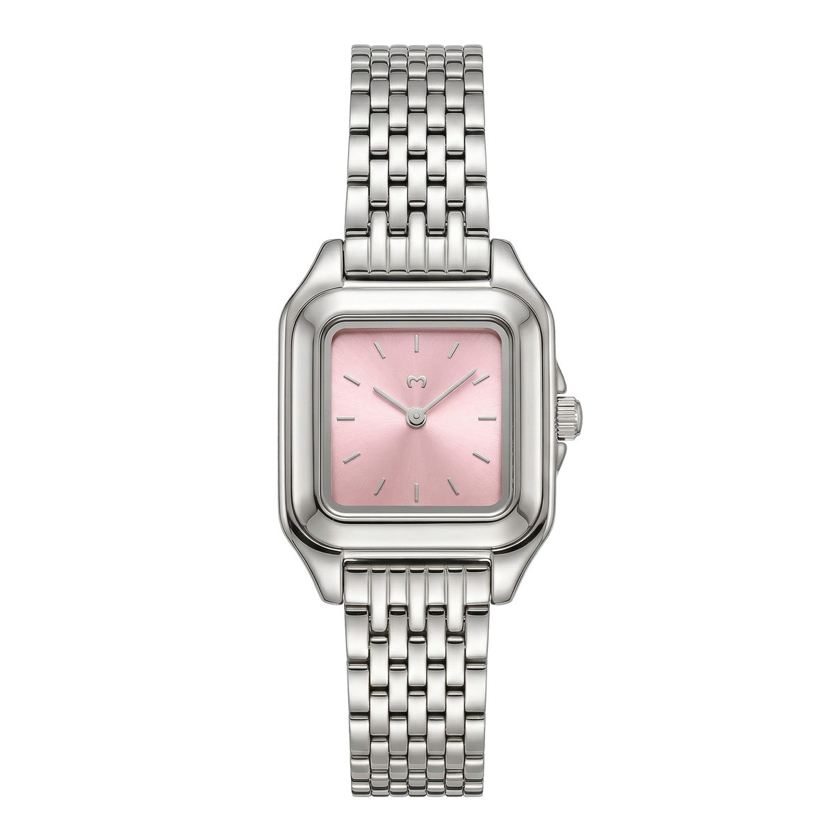 Hampton Watch ~ Silver-Pink