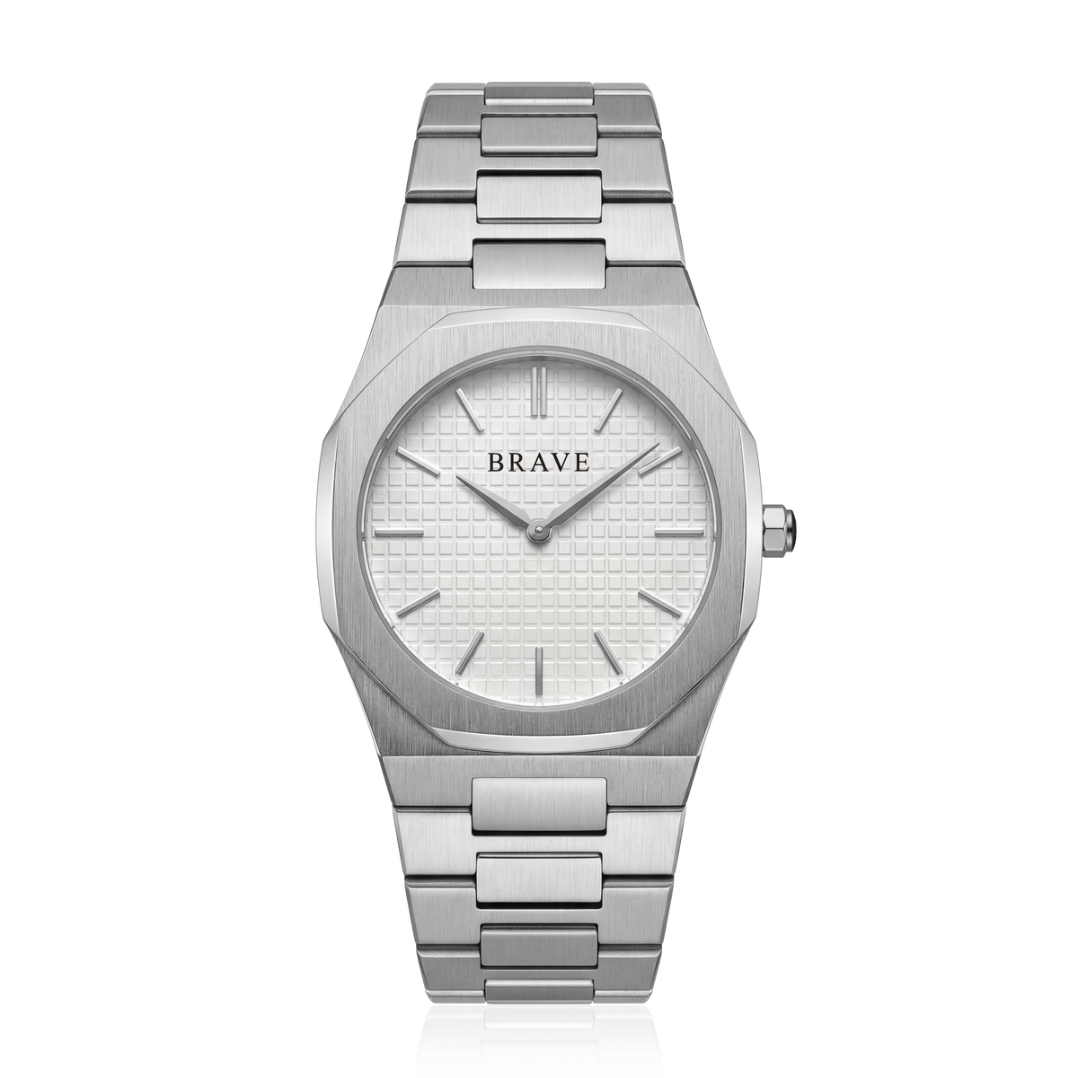 Empire ~ Silver-White Watch BRAVE