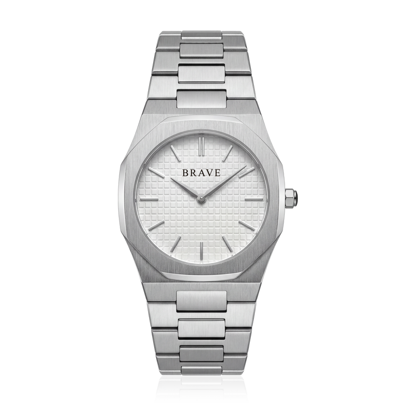 Empire ~ Silver-White Watch BRAVE
