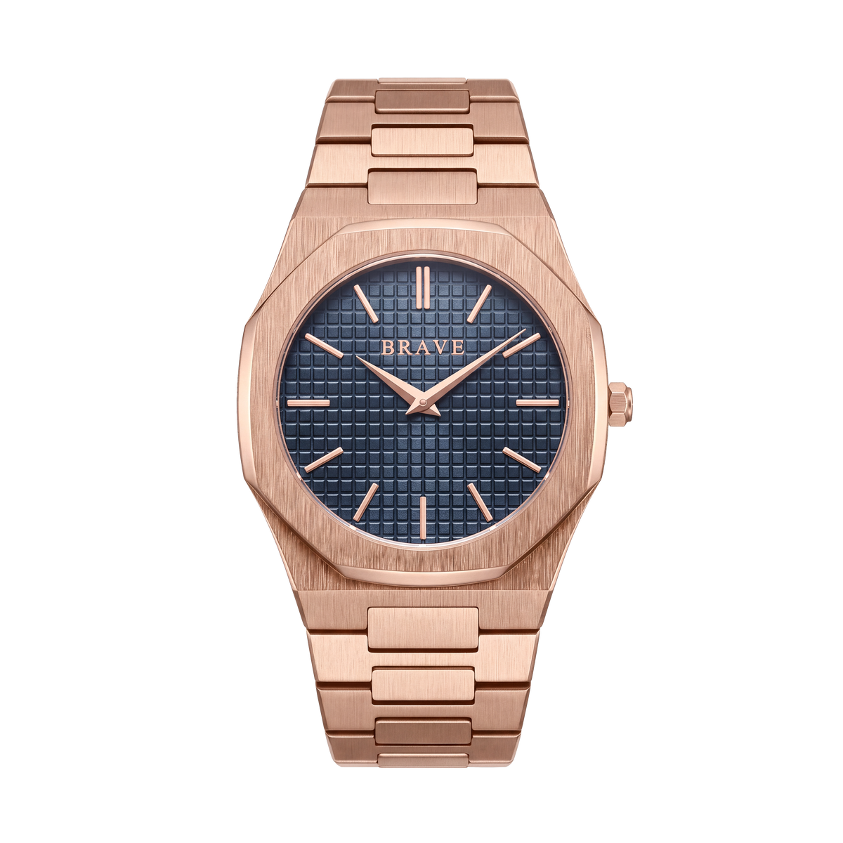 Empire ~ Rose Gold-Blue Watch BRAVE
