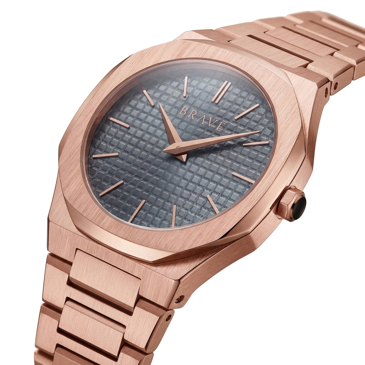 Empire ~ Rose Gold-Blue Watch BRAVE