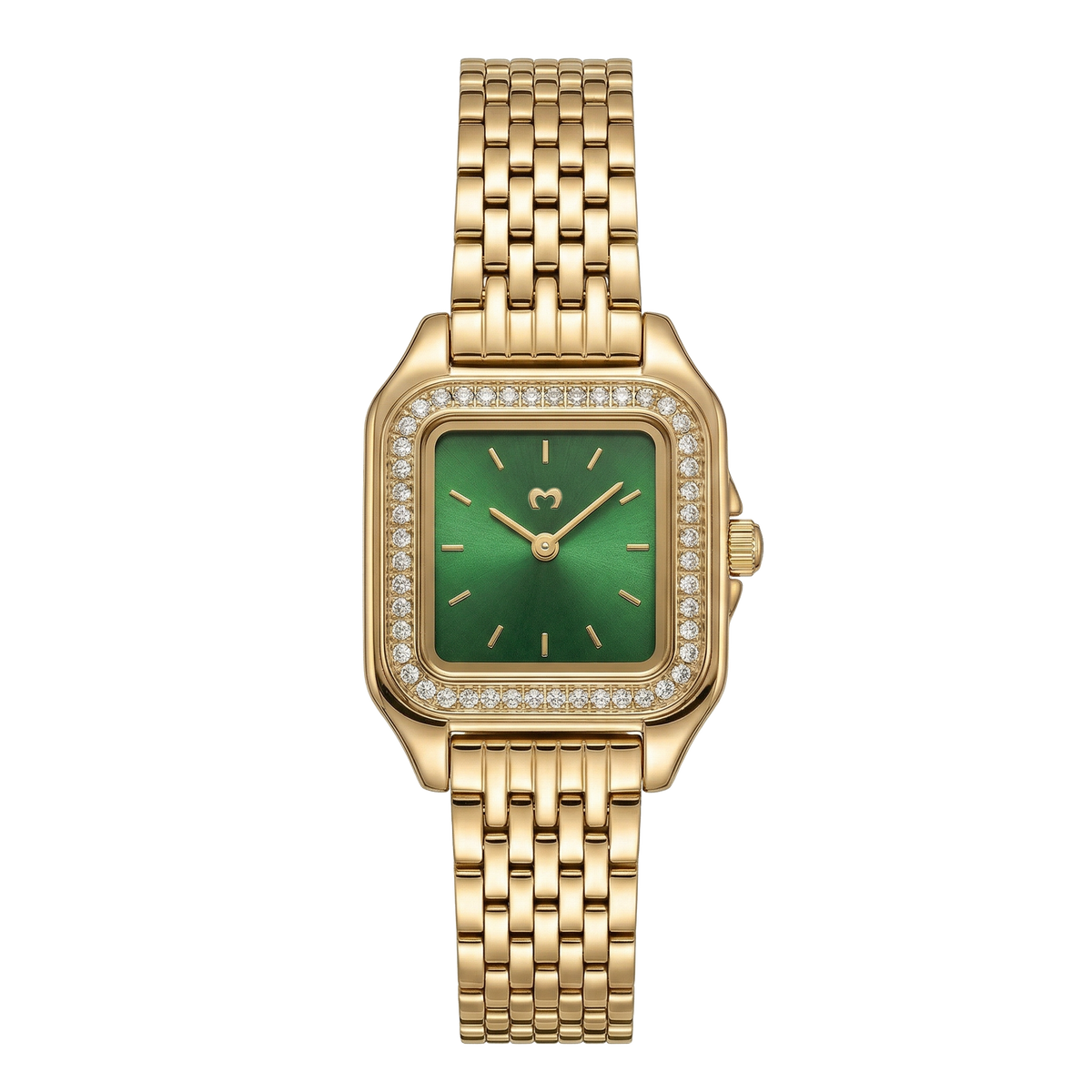 Hampton Lux Watch ~ Gold-Green
