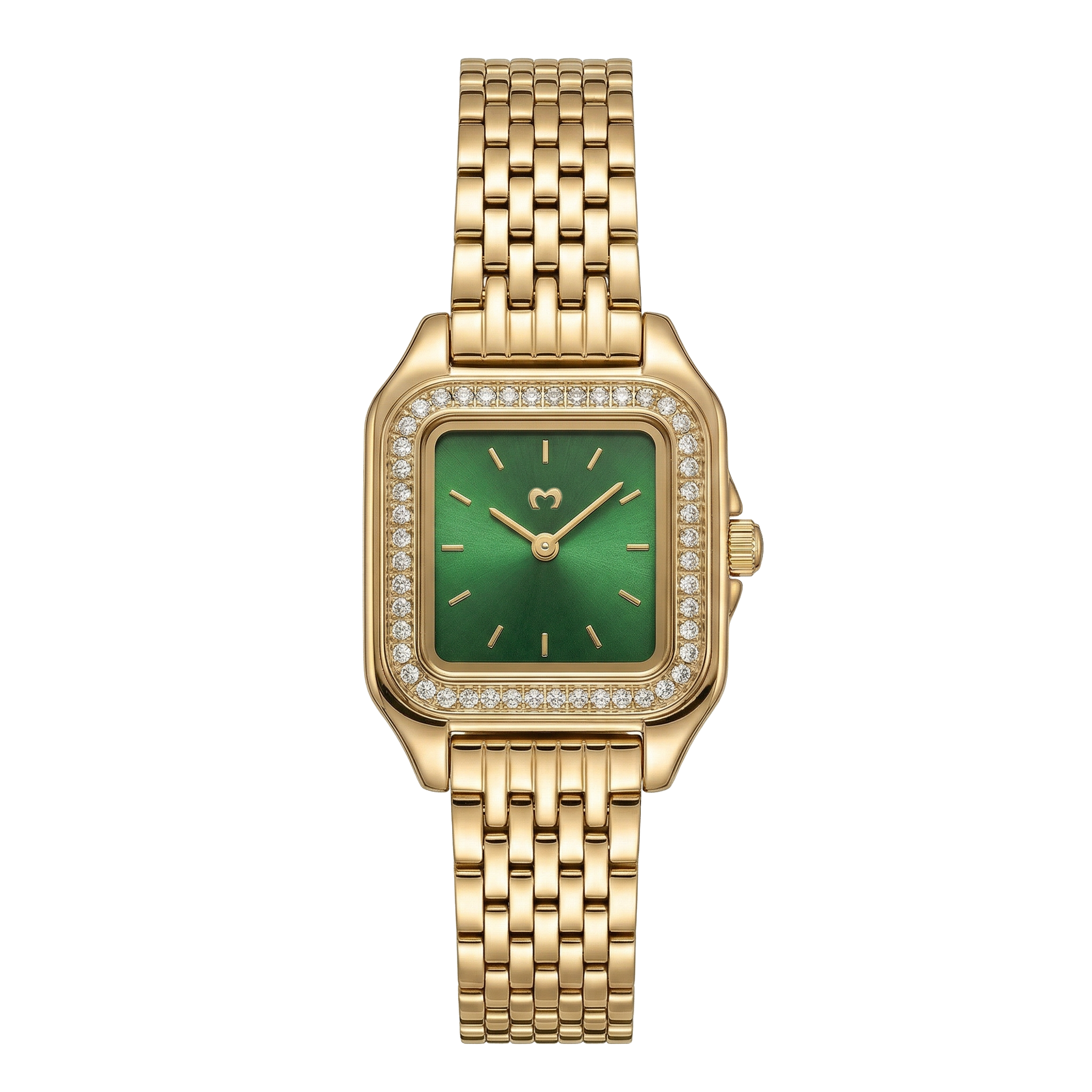 Hampton Lux Watch ~ Gold-Green