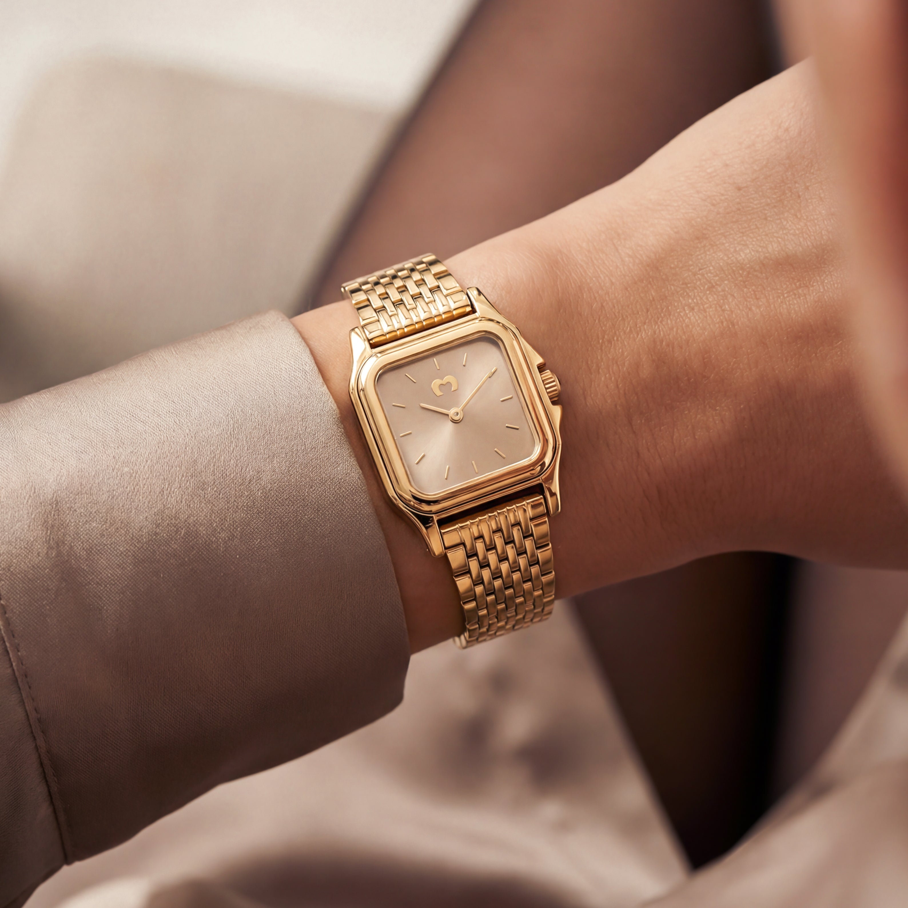 Hampton Watch ~ Gold Champagne