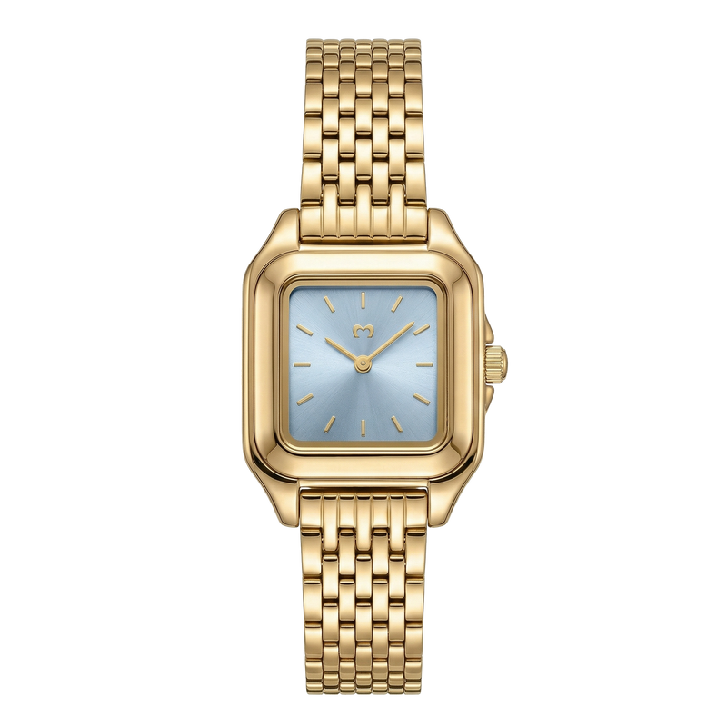 Hampton Watch ~ Gold-Blue