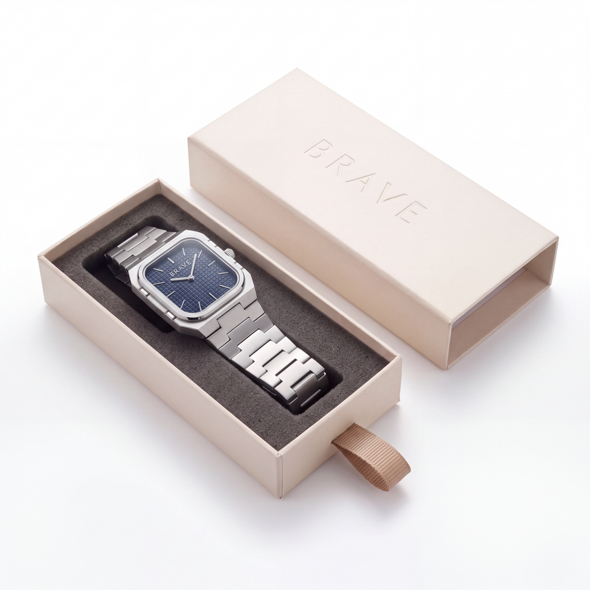 Brando ~ Silver-Navy Watch BRAVE