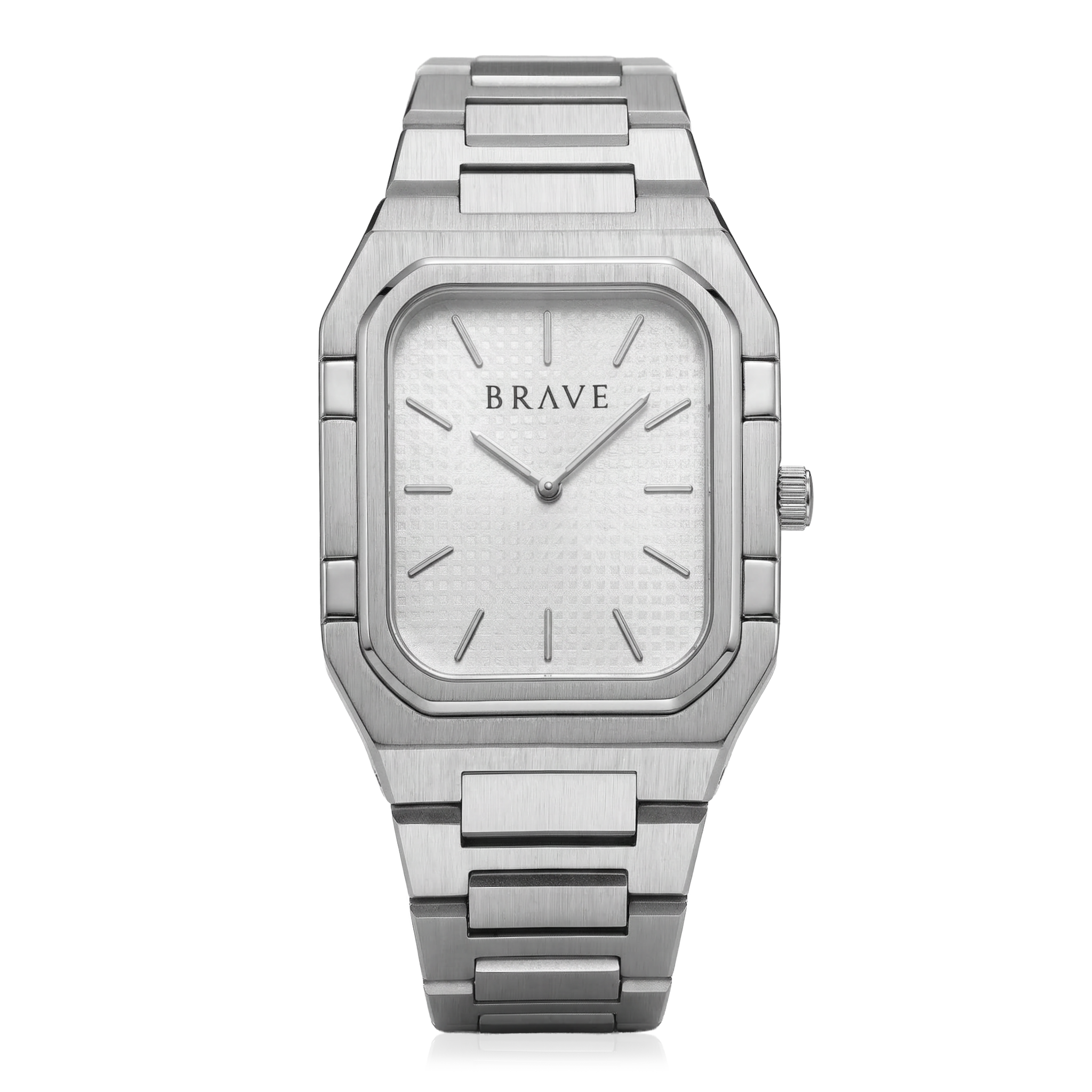 Brando ~ Silver-White Watch BRAVE