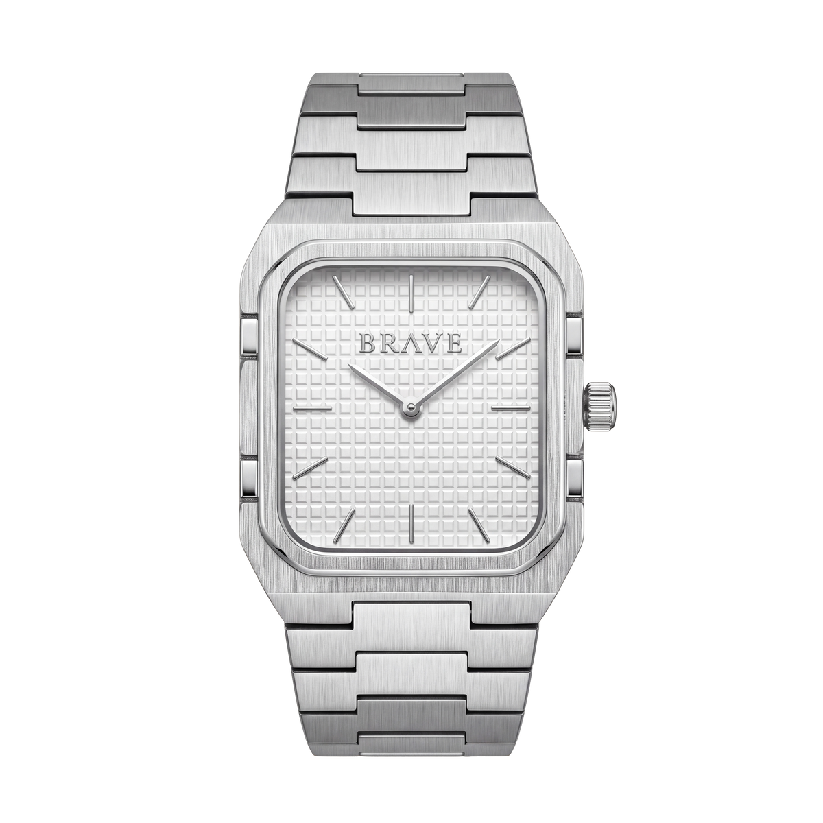 Brando ~ Silver-White Watch BRAVE