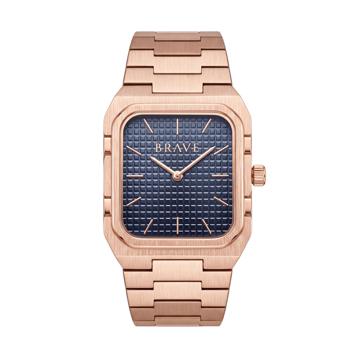 Brando ~ Rose Gold-Blue Watch BRAVE