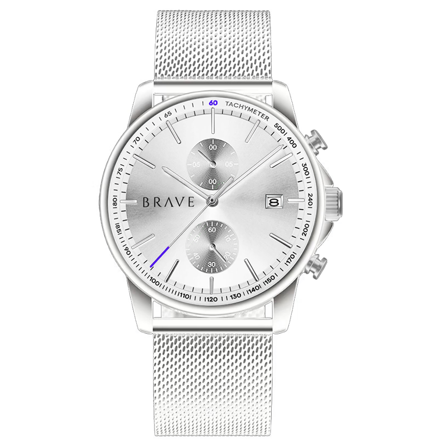 Atlantis ~ Silver Watch BRAVE