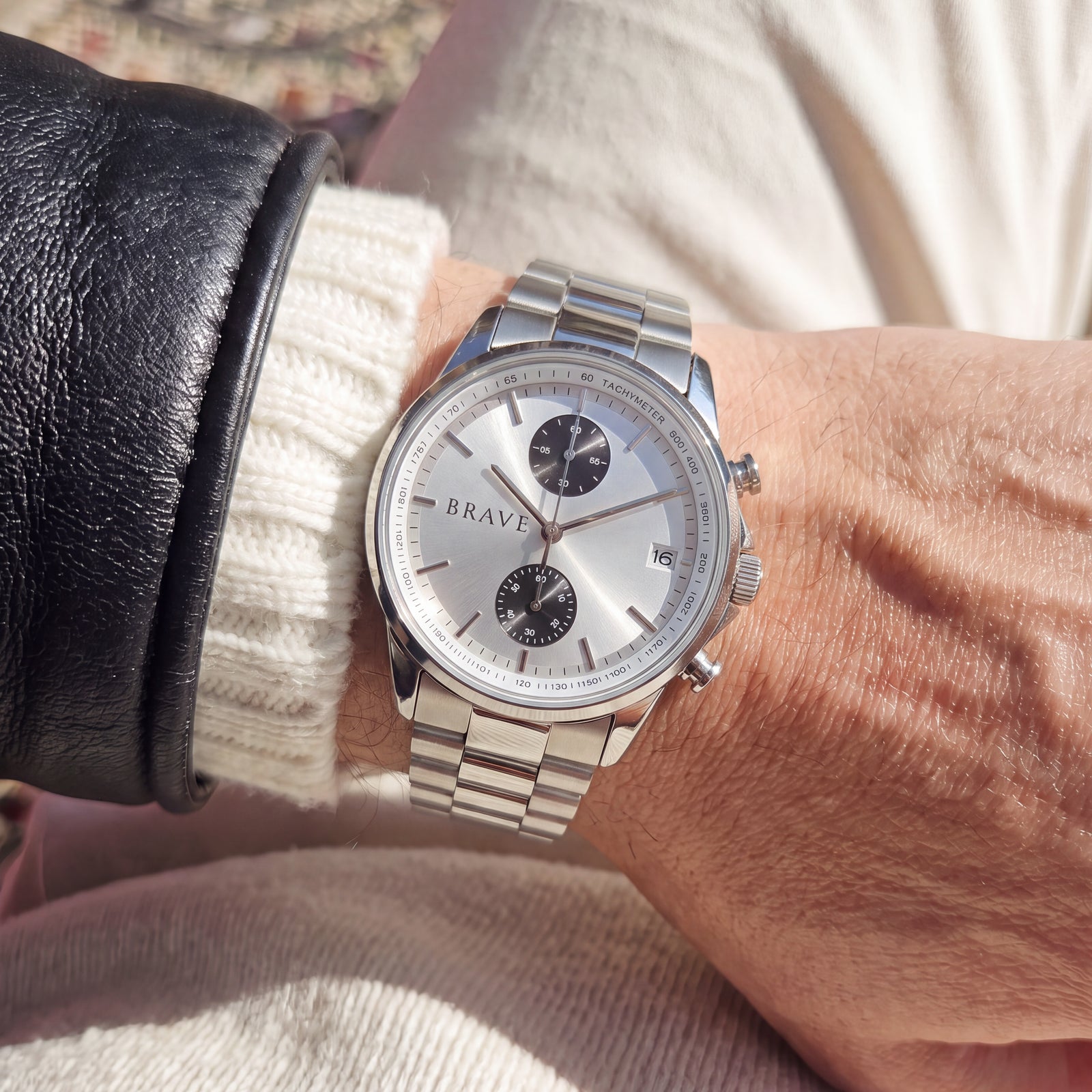 Monarch ~ Silver Watch BRAVE
