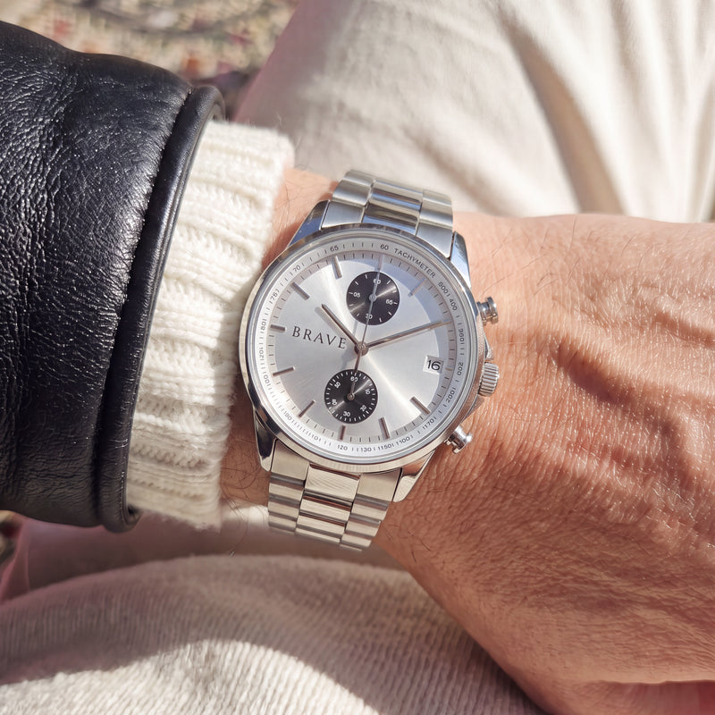 Monarch ~ Silver Watch BRAVE