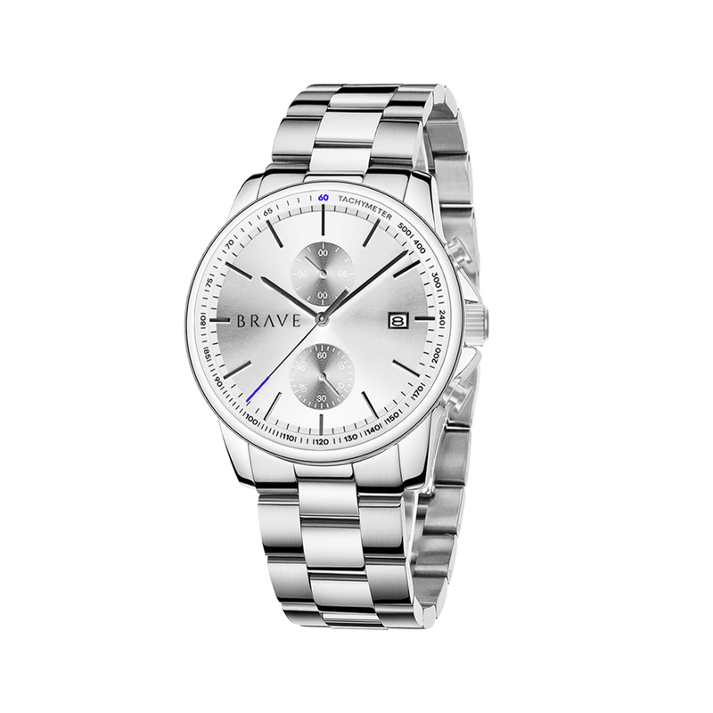 Monarch ~ Silver Watch BRAVE