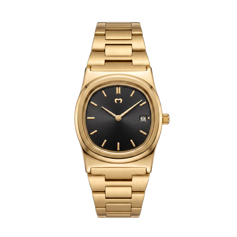 Dainty Watch ~ Gold-Black