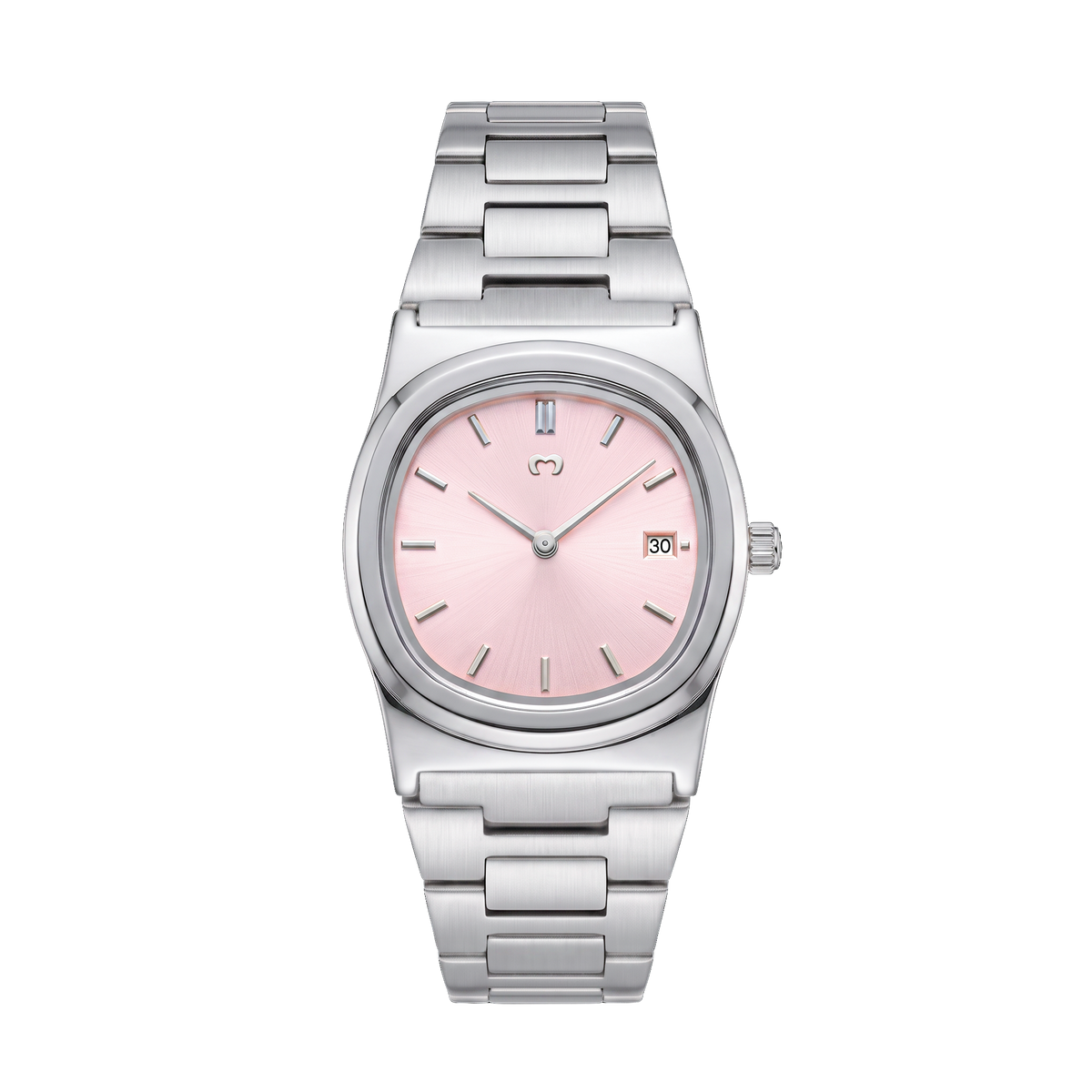 Dainty Watch ~ Silver-Pink