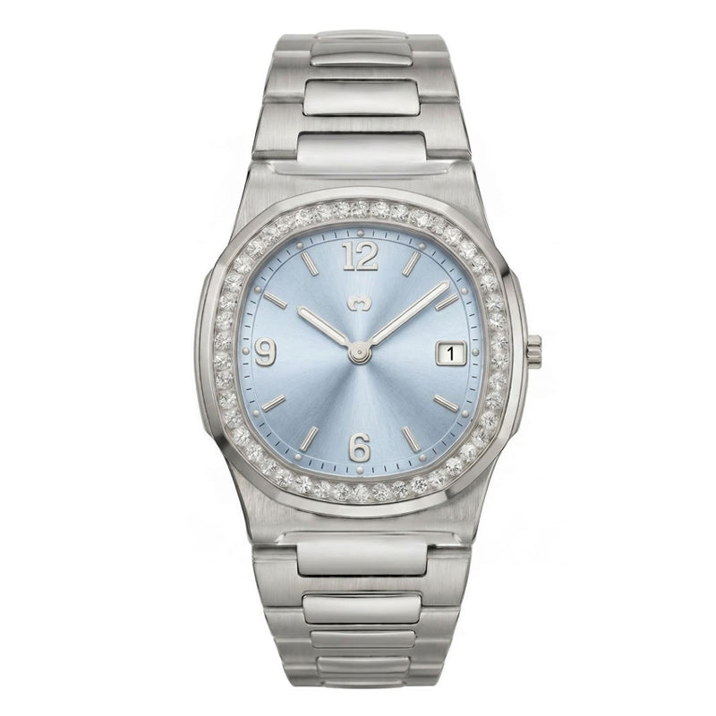 Prestige Watch ~ Silver-Blue
