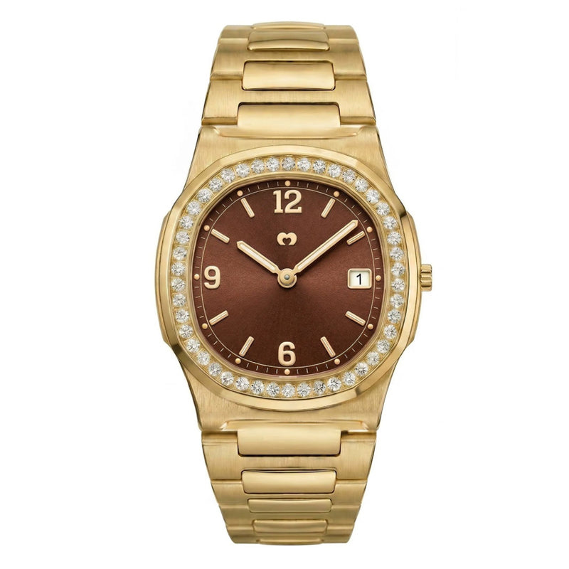 Prestige Watch ~ Gold-Brown