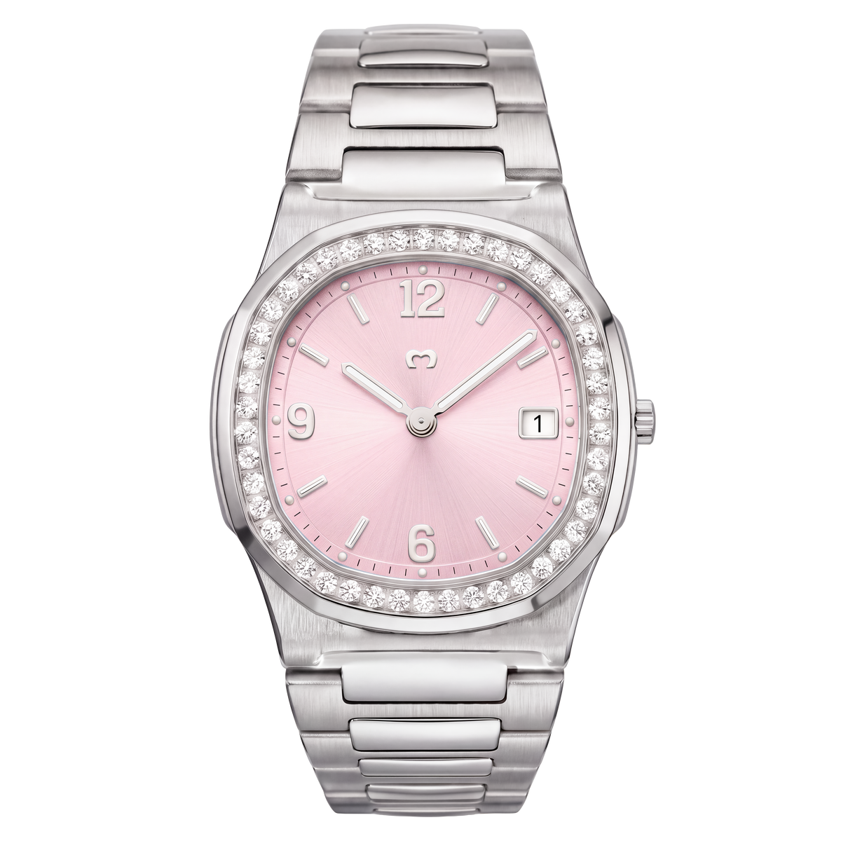 Prestige Watch ~ Silver-Pink