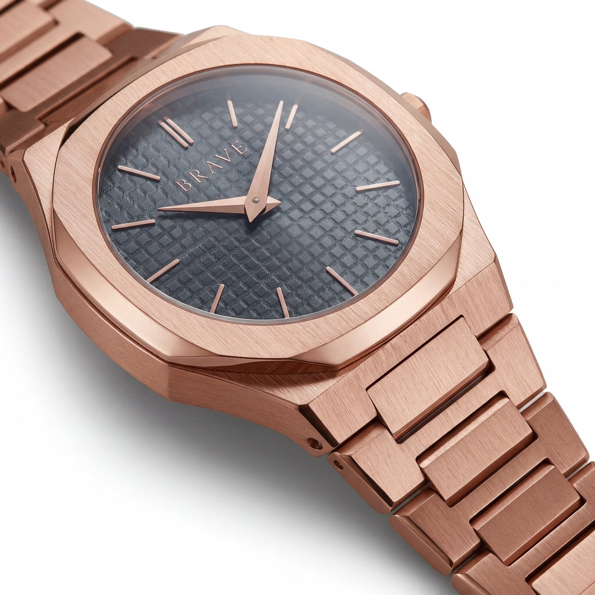 Empire ~ Rose Gold-Blue Watch BRAVE