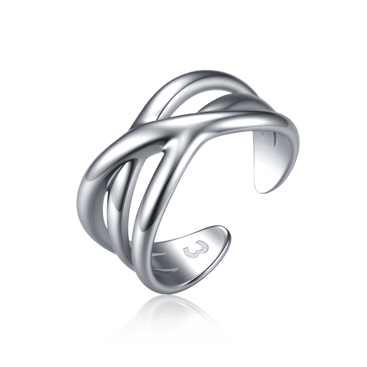Cross-band Ring
