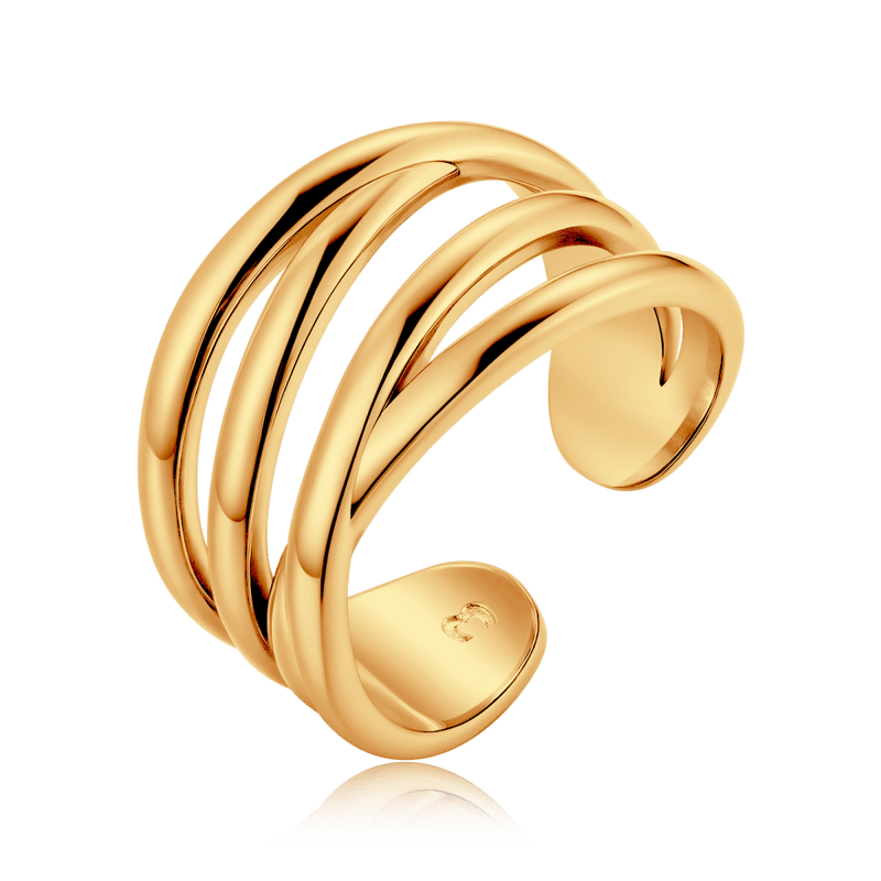 Parallel Bands Ring