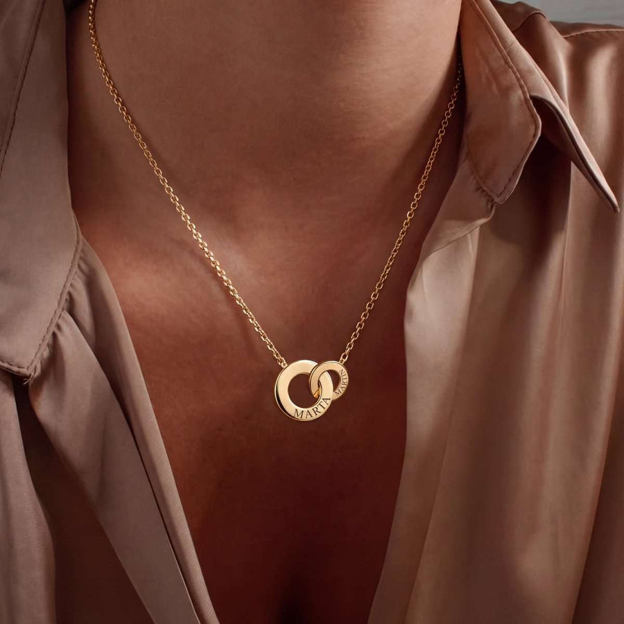 Attachment Necklace - Personalized - SophiaJewels · worn