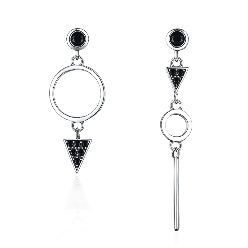 Black Spinel Earrings