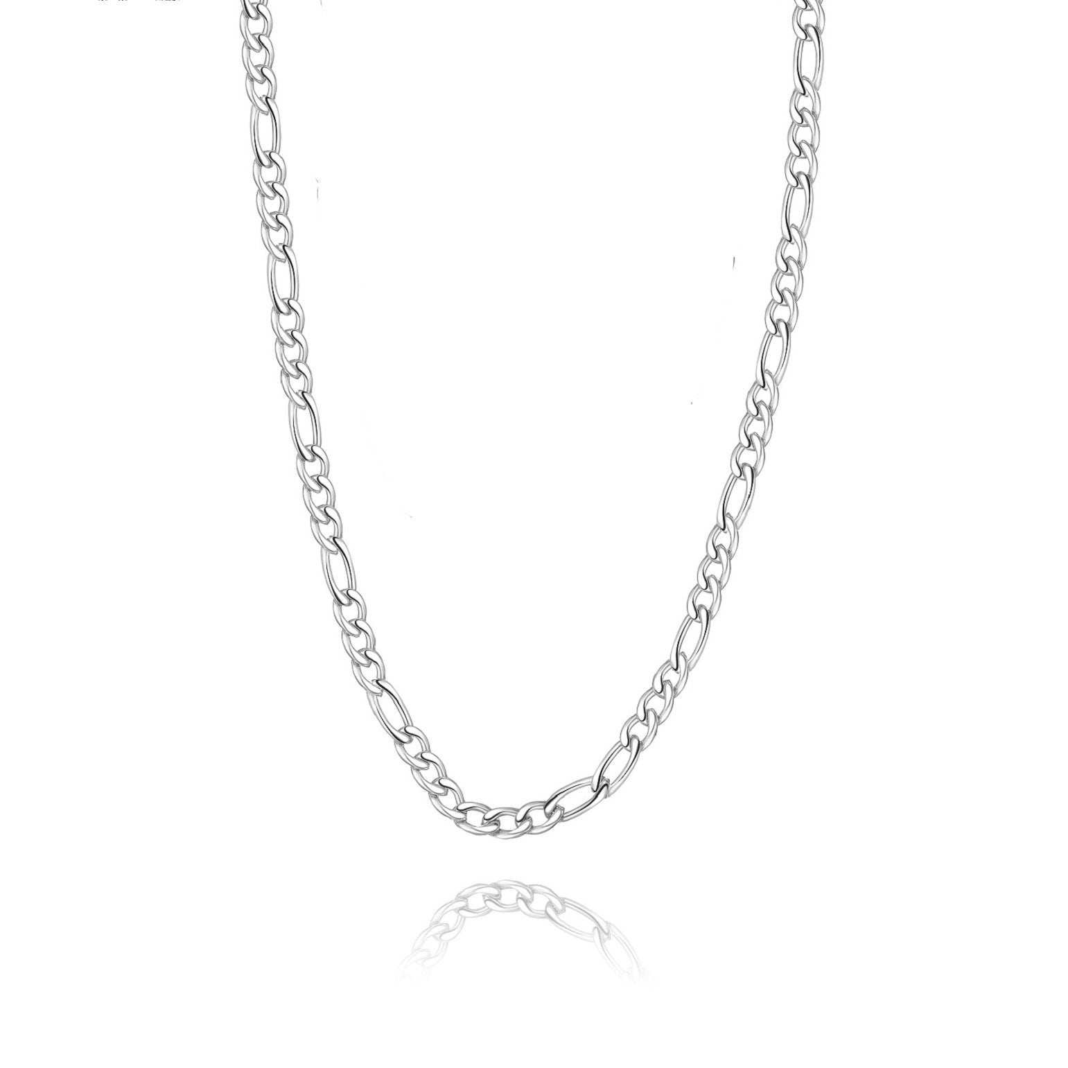 "Figaro Double" Chain Necklace - SophiaJewels
