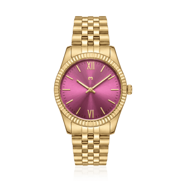 Century Gold-Garnet watch