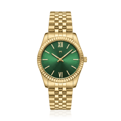 Century Watch ~ Gold-Green