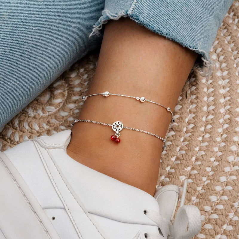 Cherry Anklet