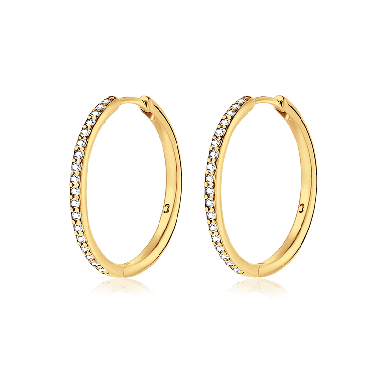 Circus Hoop Earrings