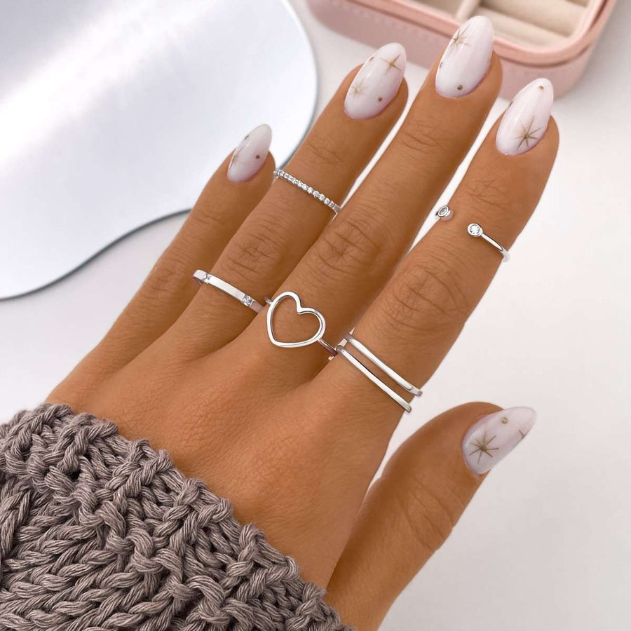 Clear Ring - SophiaJewels · worn