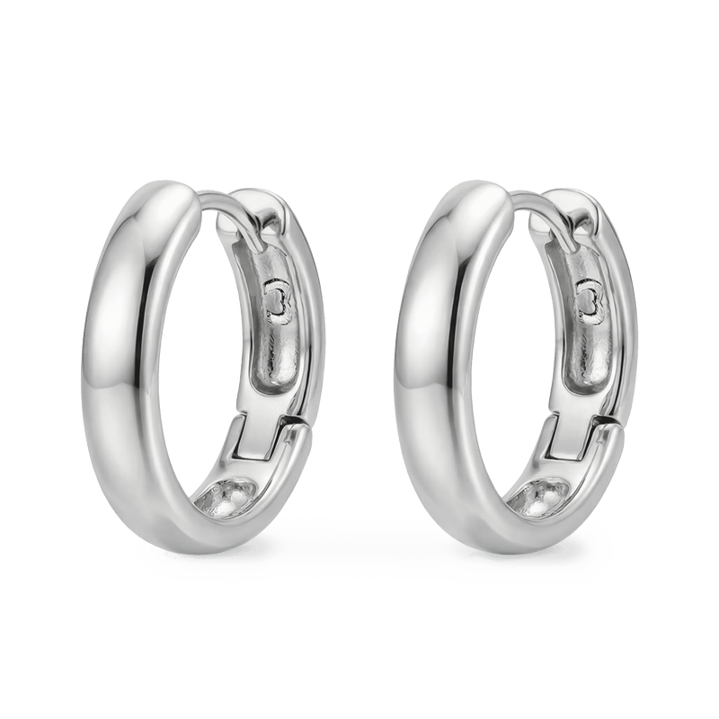 Closed Hoop Earrings
