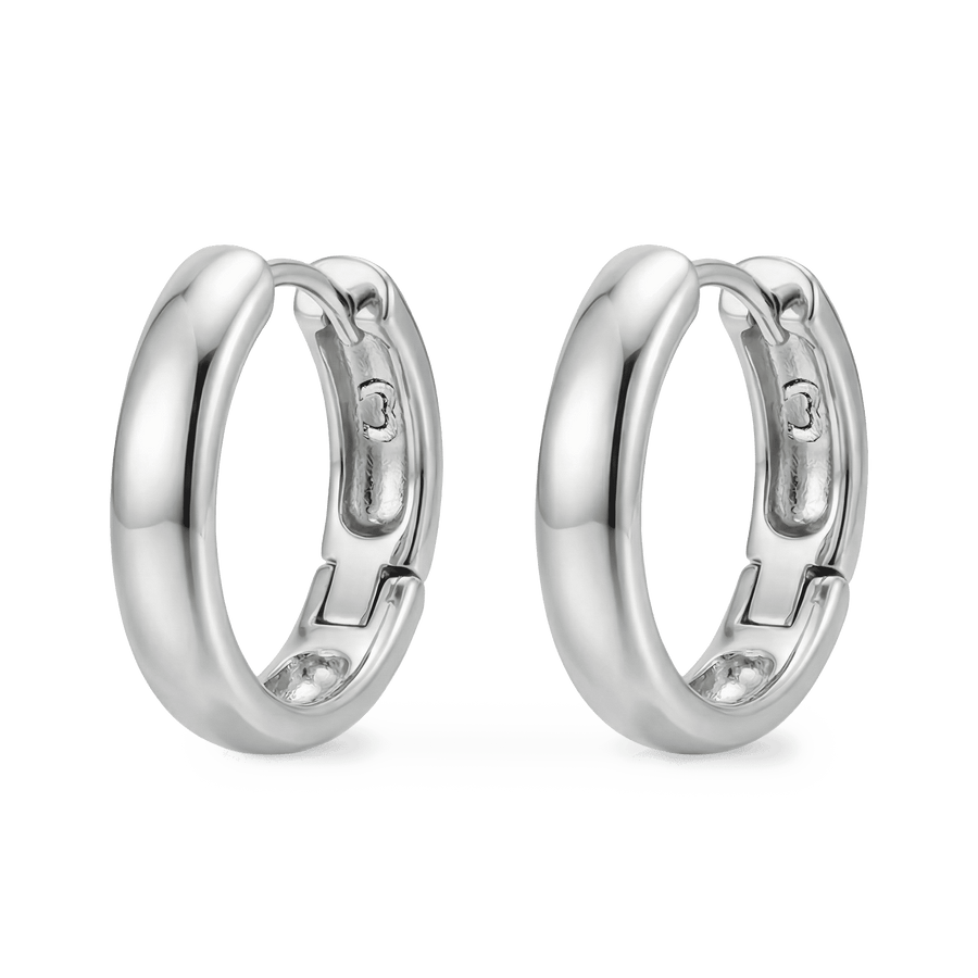 Closed Hoop Earrings