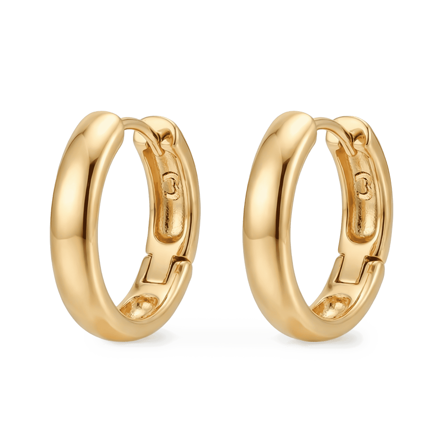 Closed Hoop Earrings