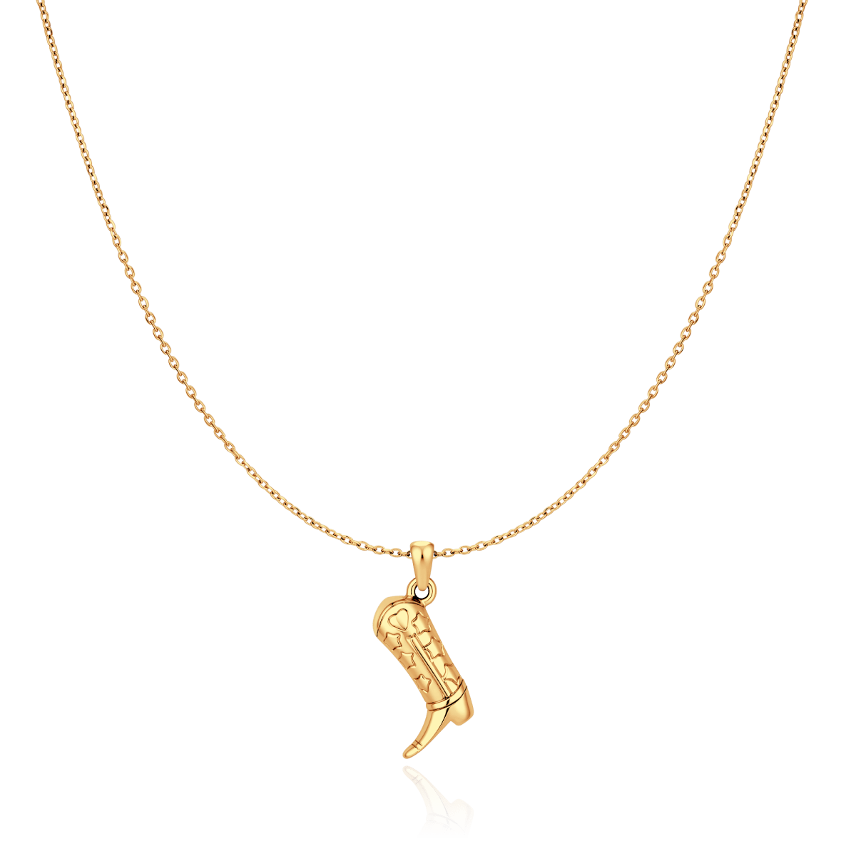 Cowboy Boot Necklace