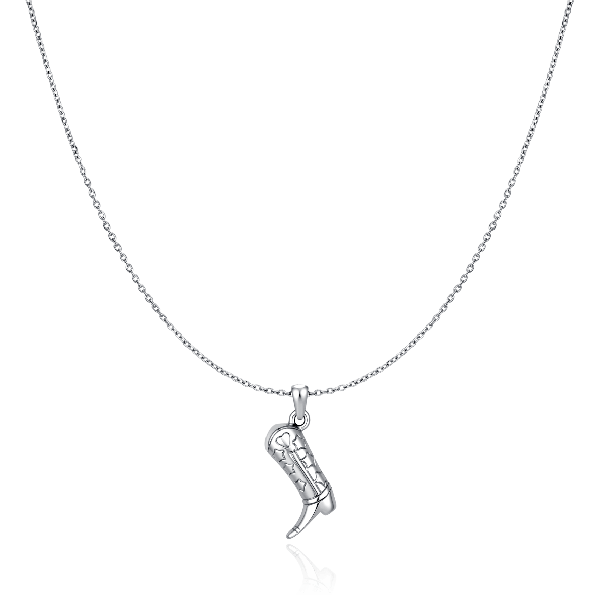 Cowboy Boot Necklace