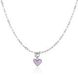 Mineral Heart Necklace