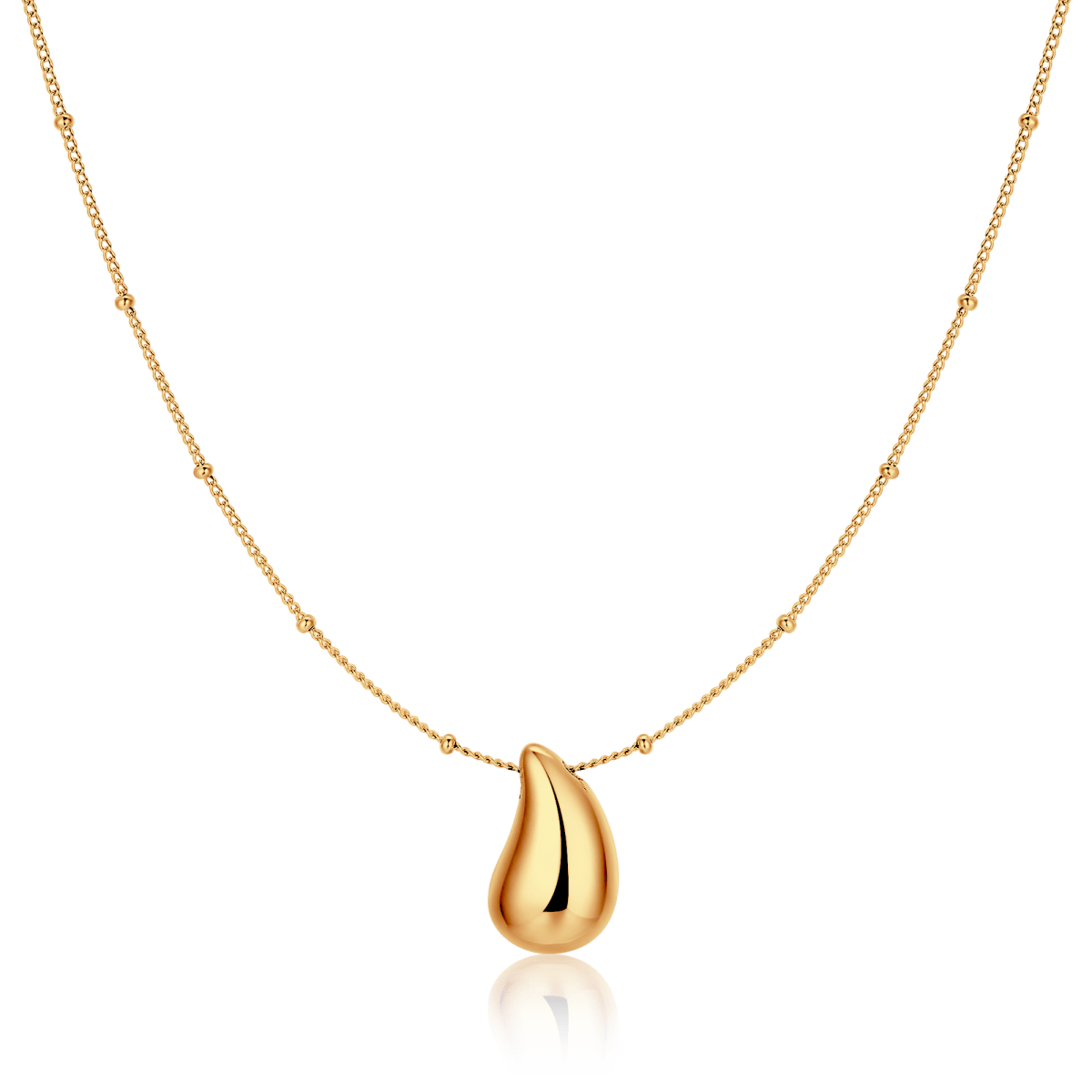Polished Drop Necklace