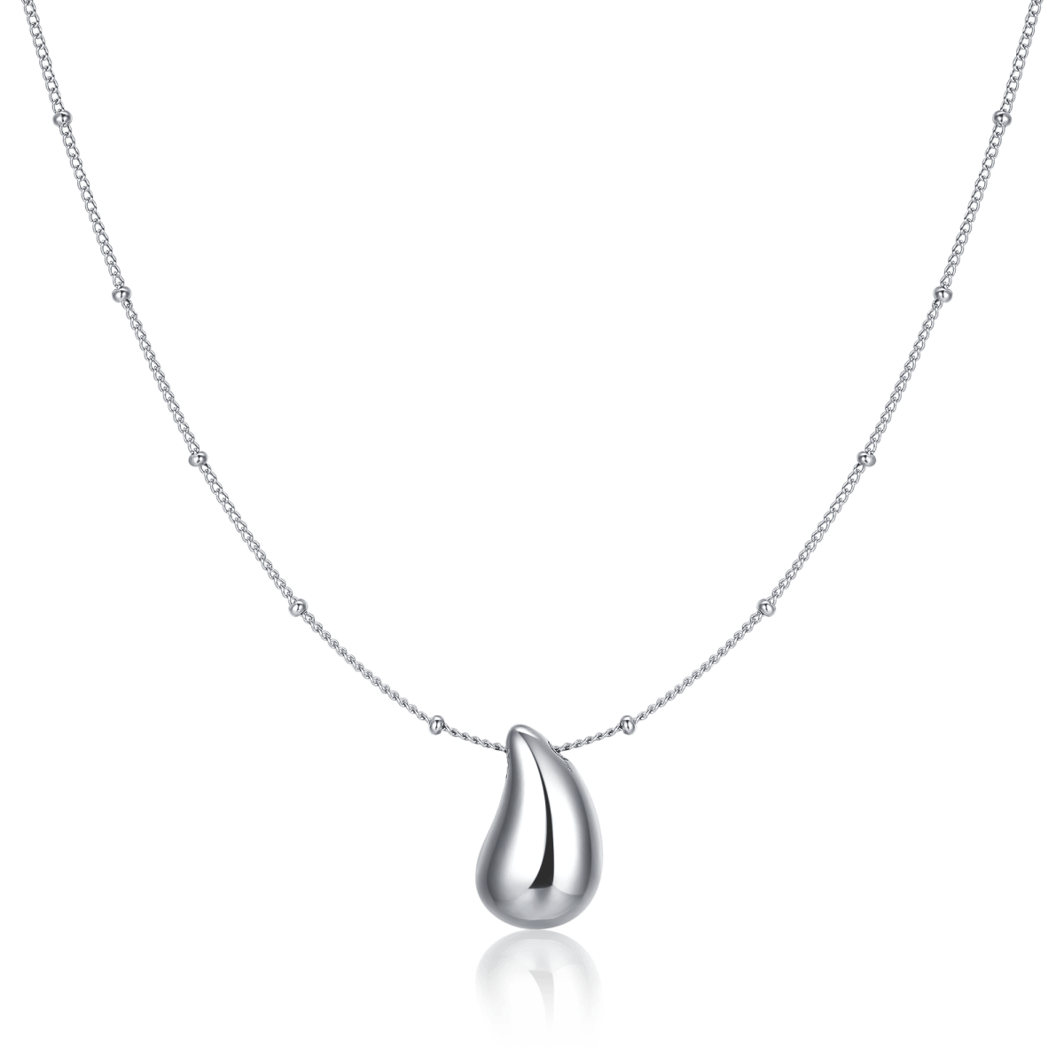 Polished Drop Necklace