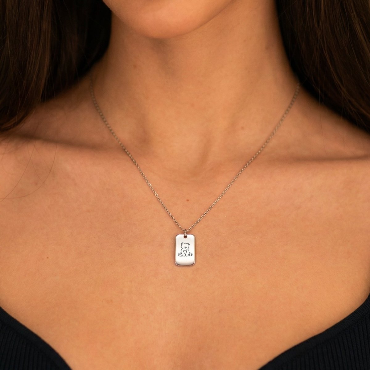 Plate Necklace - Personalized