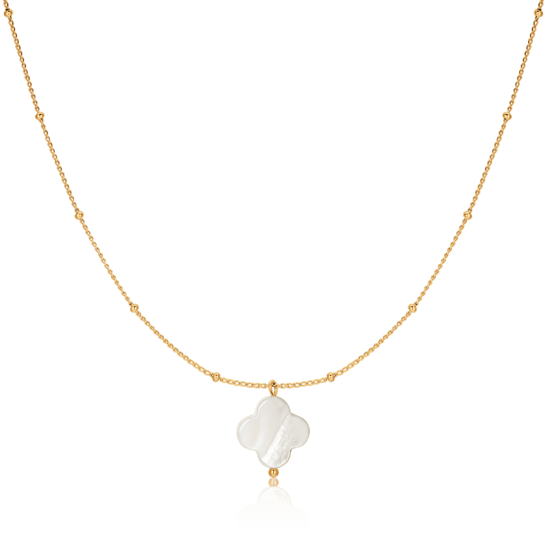 White Clover Necklace