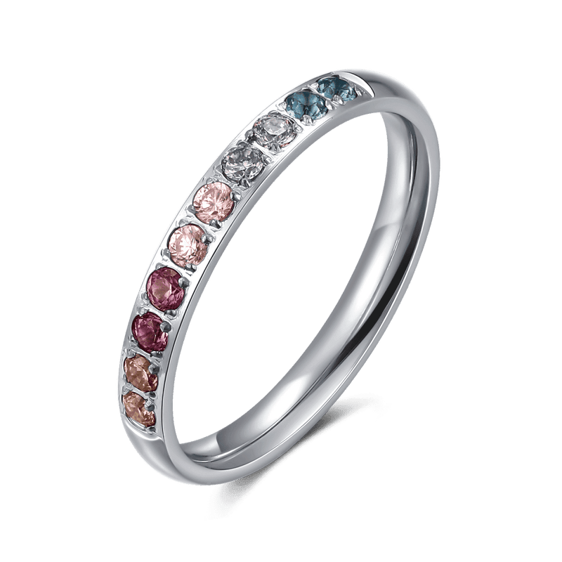 Colourful Thread Ring