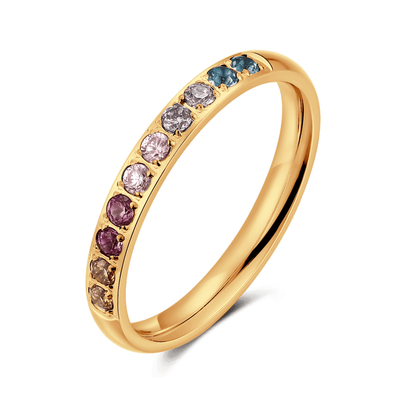 Colourful Thread Ring