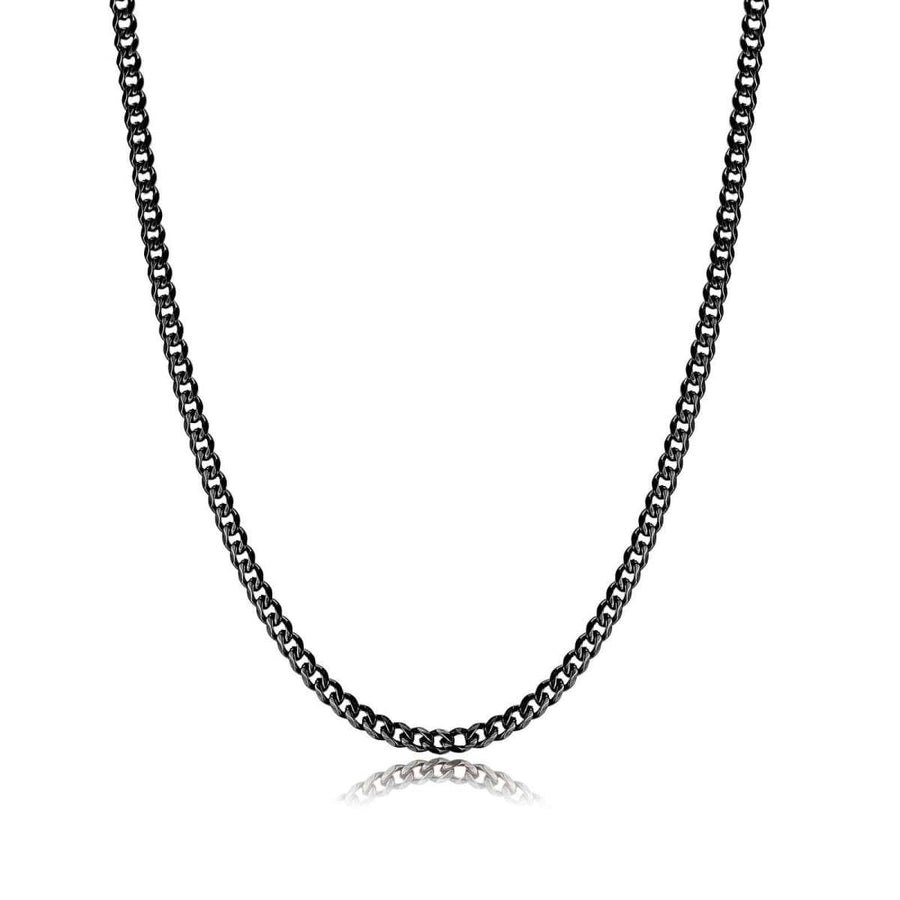 Cuban BRAVE Men's Necklace - SophiaJewels · worn