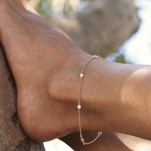 Diamonds Anklet