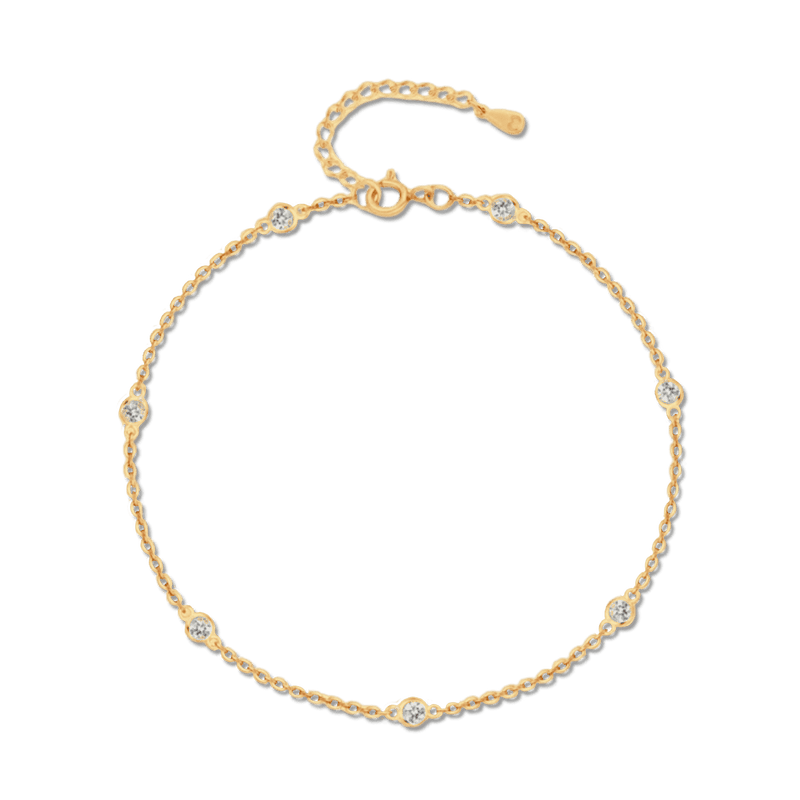 Diamonds Anklet